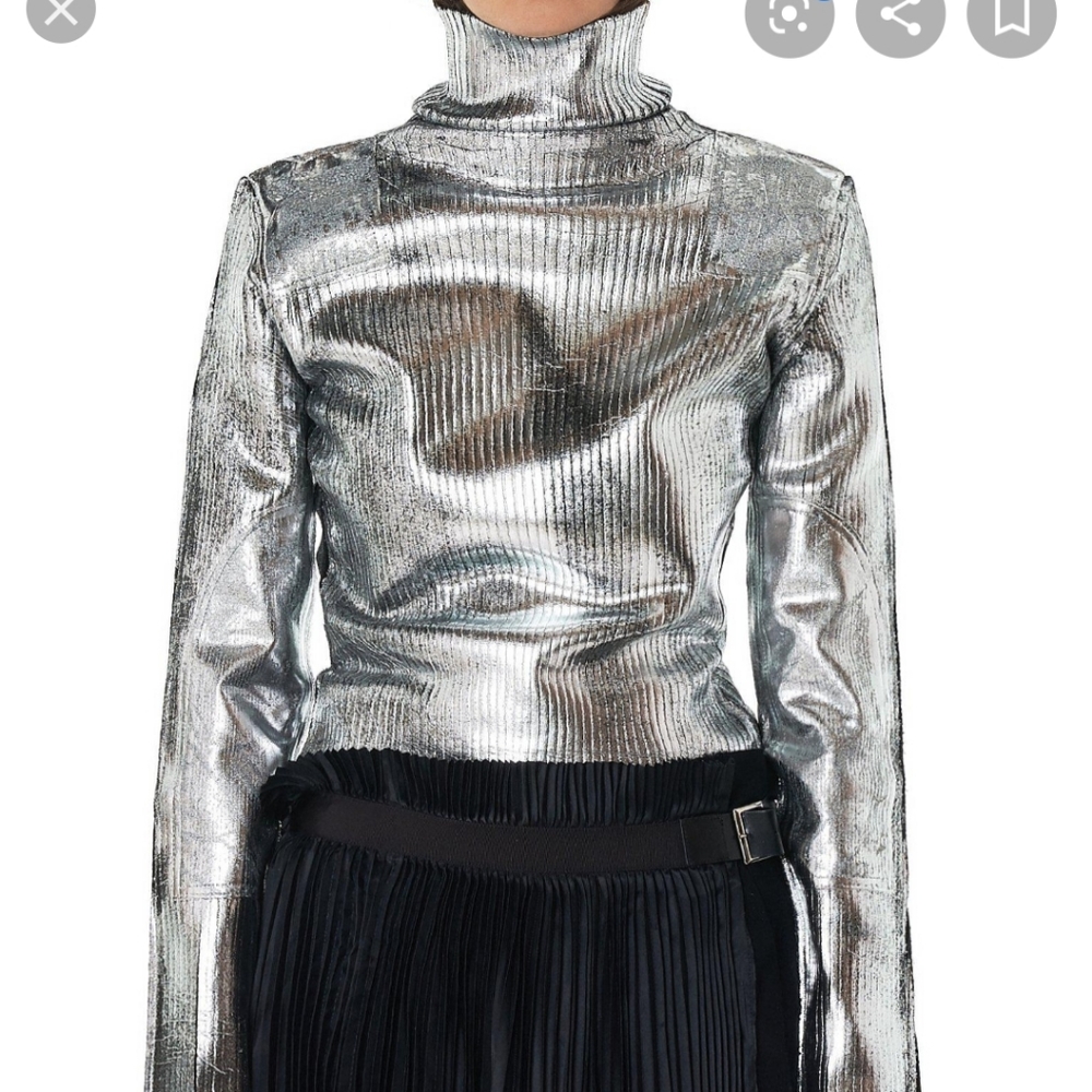 MM6 silver ribbes pullover - Picture 5 of 8